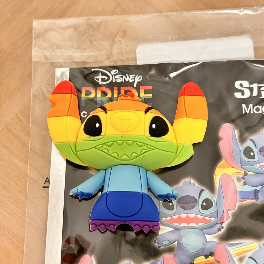 Disney Pride Collection Stitch Magnet Series 7 Rainbow Figural Magnet 2022